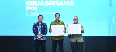 Jasa Raharja dan Serikat Pekerja Teken PKB 2026, Perkuat Transformasi dan Budaya Keselamatan Transportasi Nasional