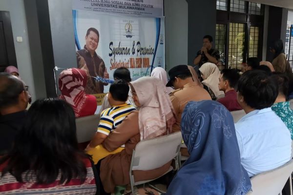 Persmian sekretariat IKA Fisip Unmul